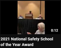 2021 National Safety School of the Year Award