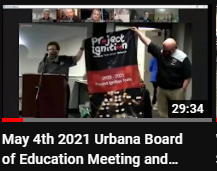 Urbana High School Board Meeting